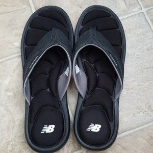 new balance solace womens cushioned sport flip flops